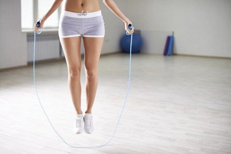senaman tali untuk melangsingkan sisi dan perut