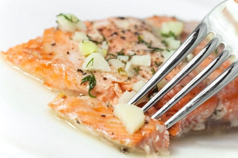 Fillet salmon untuk diet kegemaran hari protein