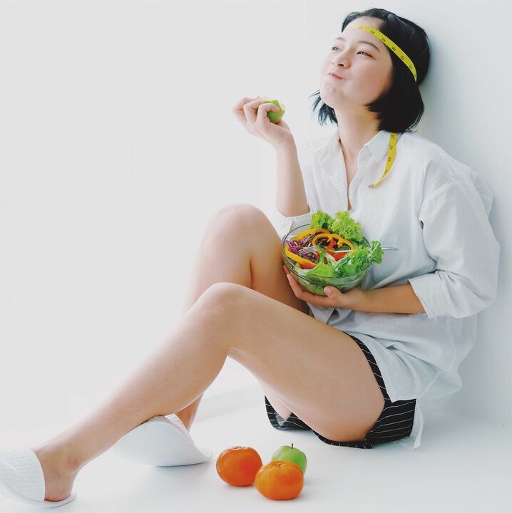 hidangan salad sayur-sayuran segar diet Jepun pelangsing